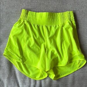 Neon Yellow Women's Shorts